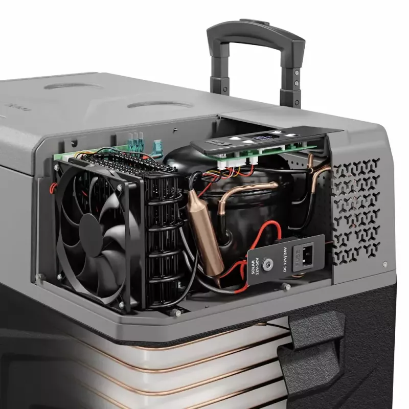 Yolco BCX30 GREY frigorífico portátil, 28 l, classe energética F, preto/cinzento