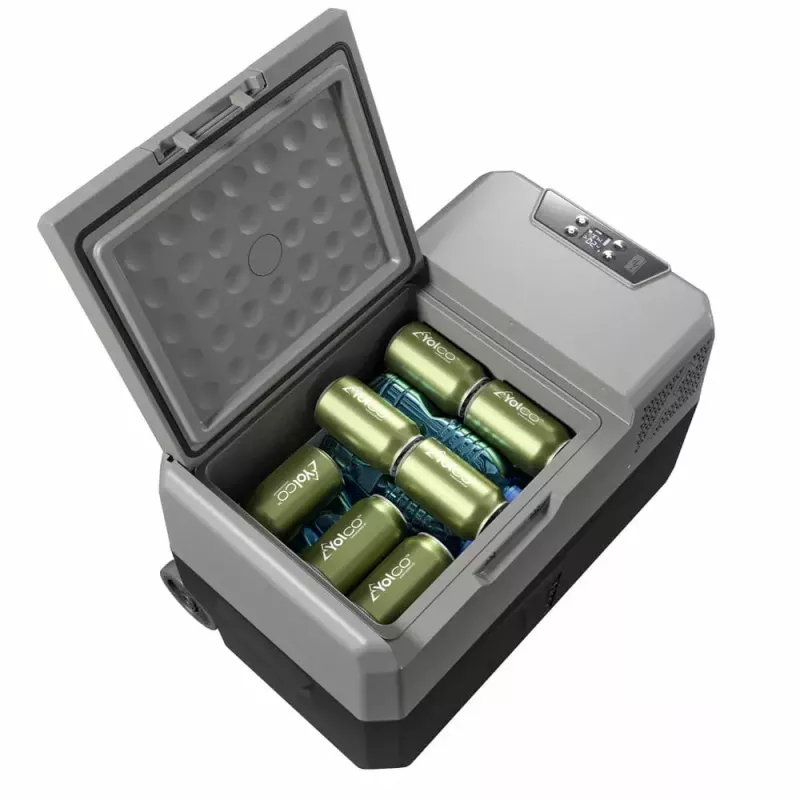 Yolco BCX30 GREY frigorífico portátil, 28 l, classe energética F, preto/cinzento
