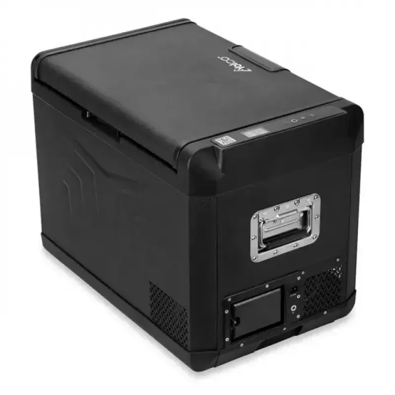 Frigorífico portátil com compressor Yolco GCX47 preto — capacidade 47L, energeticamente eficiente
