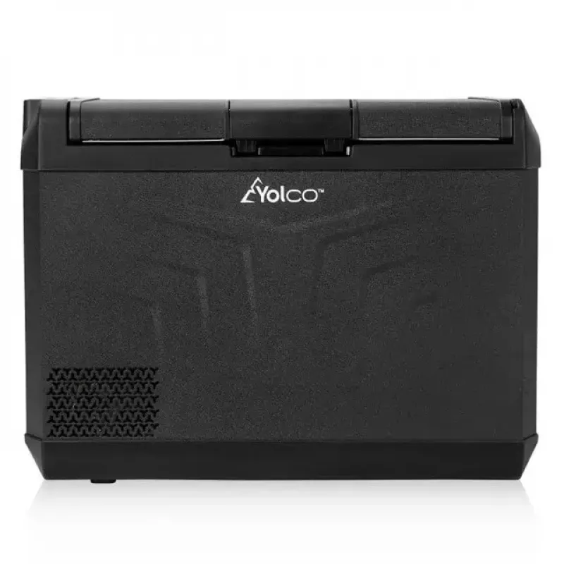 Frigorífico portátil com compressor Yolco GCX47 preto — capacidade 47L, energeticamente eficiente