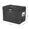 Frigorífico portátil com compressor Yolco GCX47 preto — capacidade 47L, energeticamente eficiente