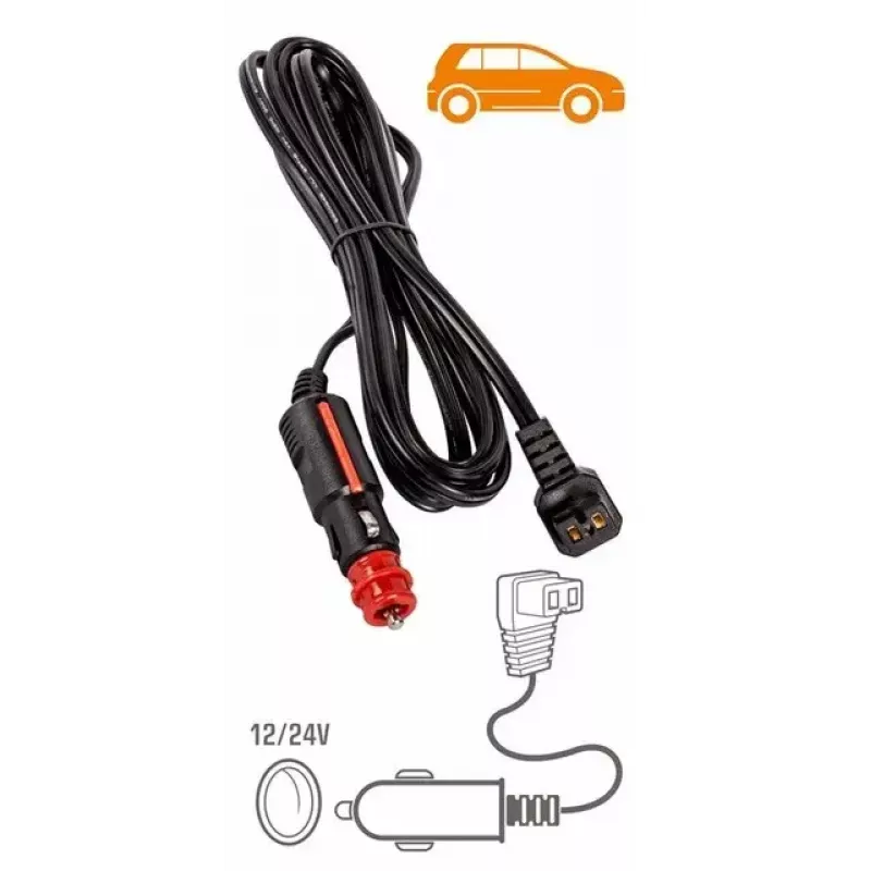 Frigorífico portátil com compressor Yolco GCX47 preto — capacidade 47L, energeticamente eficiente