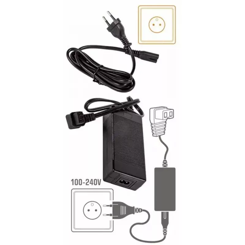 Frigorífico portátil com compressor Yolco GCX47 preto — capacidade 47L, energeticamente eficiente