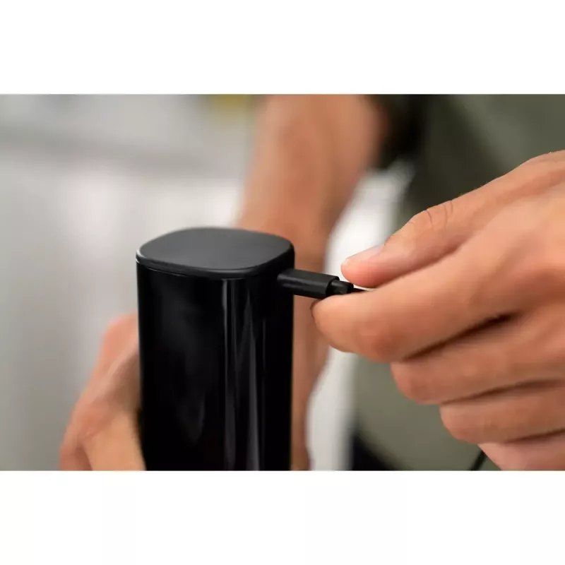 Moinho elétrico de sal e pimenta ZWILLING ENFINIGY 53103-701-0, plástico preto, 200 mm de altura, bateria de iões de lítio