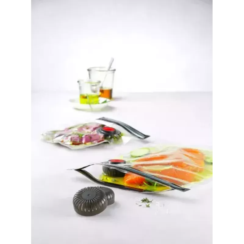 Conjunto inicial de vácuo Zwilling Fresh & Save com recipientes de vidro e bomba