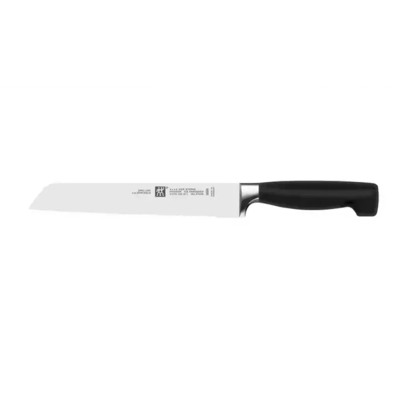 Conjunto de bloco de facas/cutelaria ZWILLING 35148-507-0 — conjunto de 7 peças com faca de chef, faca de pão, faca de descascar, tesoura de cozinha, bloco cinzento