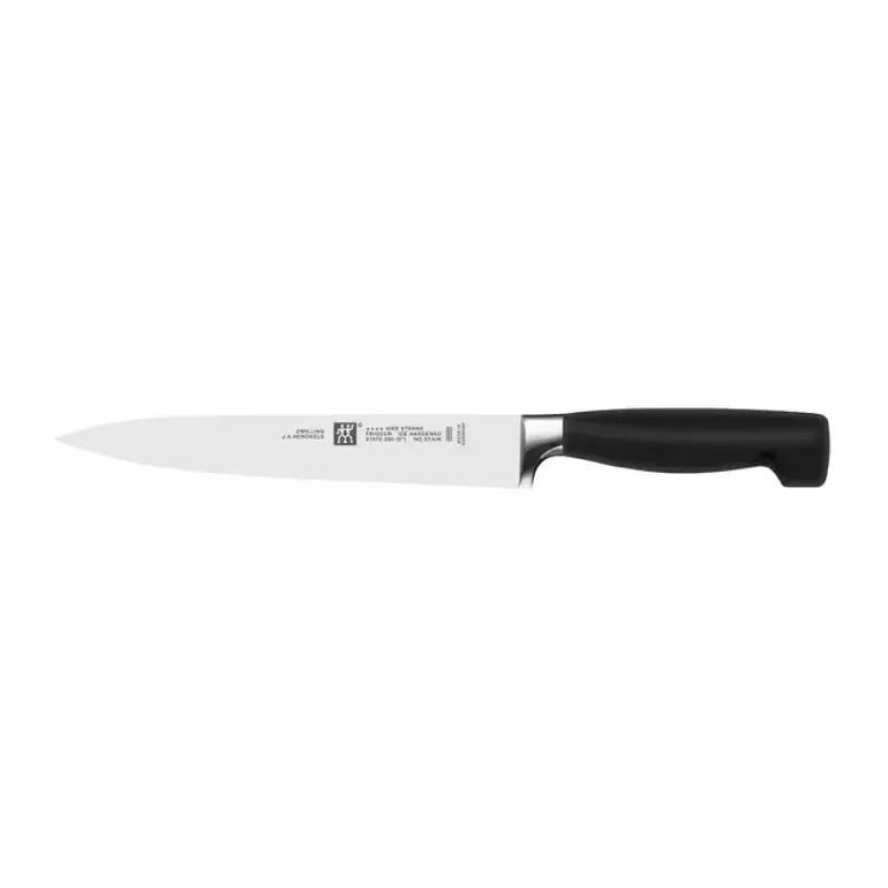 Conjunto de bloco de facas/cutelaria ZWILLING 35148-507-0 — conjunto de 7 peças com faca de chef, faca de pão, faca de descascar, tesoura de cozinha, bloco cinzento