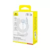 Cabo USB Baseus Gem P10373003311-01 — 2 m, 2,4 A, Lightning para USB-A, revestimento em nylon, azul