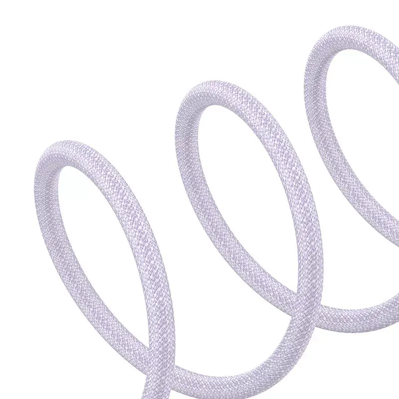 Cabo de carregamento USB Baseus Gem P10373003511-01 — 2 m, 2,4 A, USB-A para Lightning, violeta