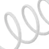 Cabo de carregamento USB Baseus Gem P10373003211-00, 1 m, 2,4 A, Lightning/USB-A, branco, revestimento em nylon