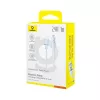 Cabo USB Baseus Gem P10373003311-00 — 1 m, carregamento rápido 2,4 A, Lightning/USB-A, azul, revestimento em nylon