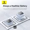 Cabo de carregamento rápido BASEUS Free2pull extensível USB C para Ip Lightning 1 M 20 W branco