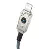Cabo USB-A para Lightning Baseus 1 m 5 V 2,4 A branco, USB PD, 480 Mbit/s