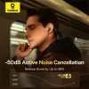 Baseus Bowie 35 A00073800123-00 auriculares intra-auriculares totalmente sem fios, ANC, Bluetooth, pretos
