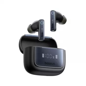 Baseus Bowie 35 A00073800123-00 auriculares intra-auriculares totalmente sem fios, ANC, Bluetooth, pretos