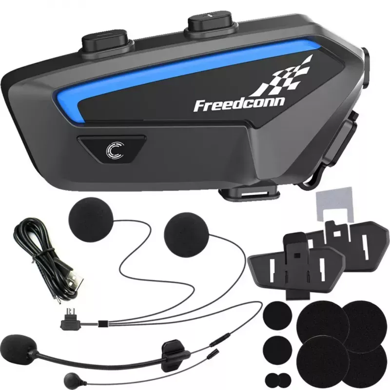 FreedConn FX intercomunicador para mota, preto