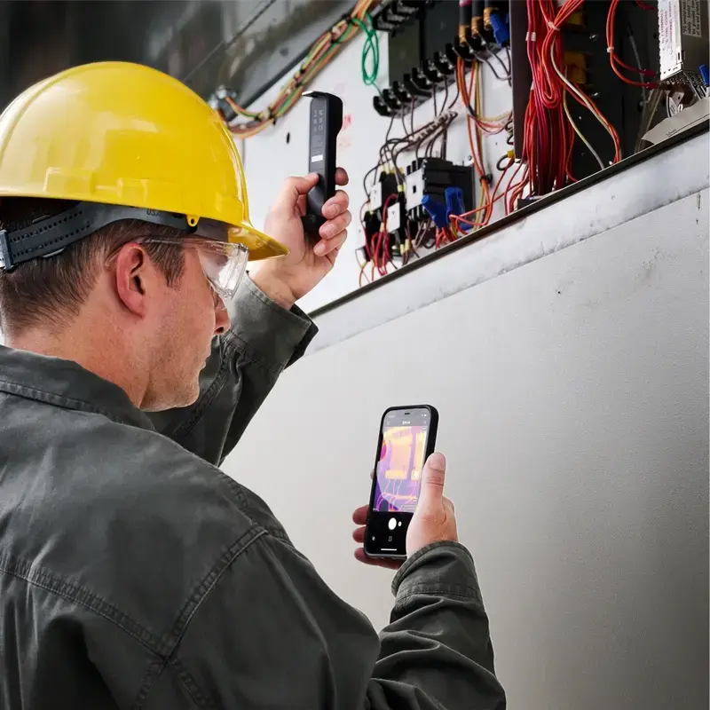 Câmara térmica FLIR FOEDGE, 80×60 px, -20 a 120 °C, 8,7 Hz, NETD 70 mK, tamanho de pixel 12 µm