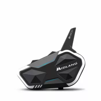 Intercomunicador Midland R1 Mesh alcance máximo 2000 m à prova de água tempo de conversação 23 h