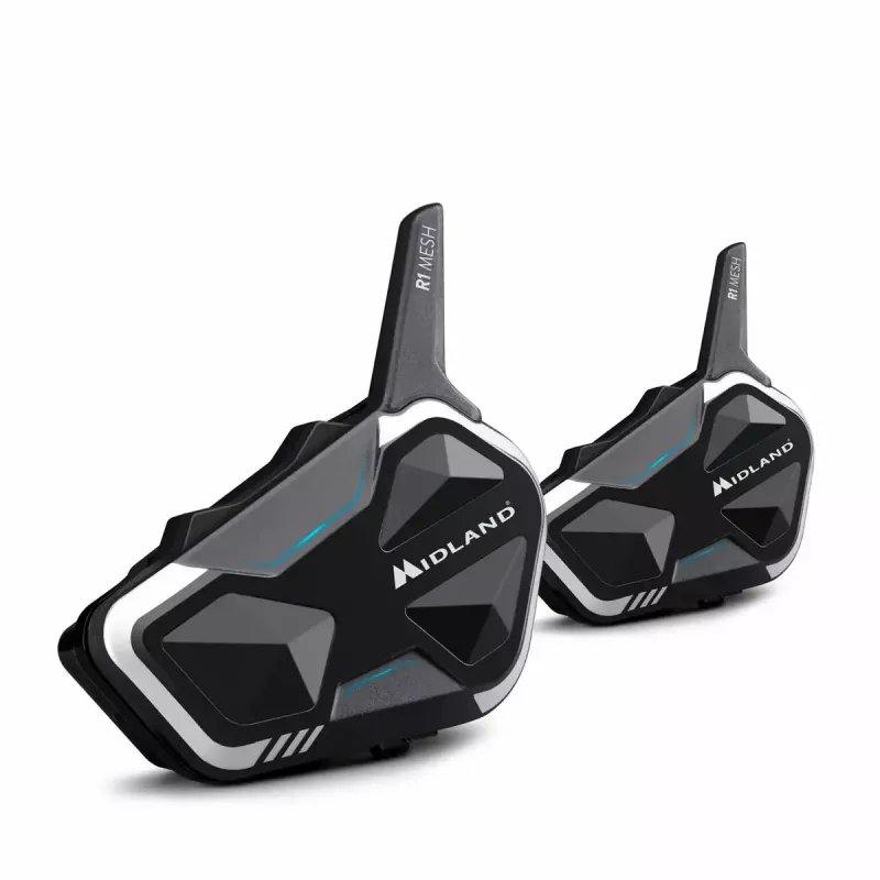 Midland R1 MESH TWIN intercomunicador para mota, pack duplo (2 un.)