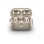 Headset Motorola Moto Buds Loop Bluetooth Ear-Clip-On binaural, Dolby Atmos, Bluetooth 5.0, ANC, 8 h de reprodução, estojo de carregamento 520 mAh, bege