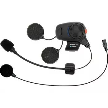 Intercomunicador Bluetooth para motociclo Sena SMH5-10 – comunicador de capacete para ligação condutor-passageiro e telefone