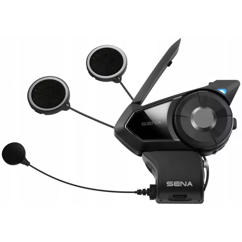 Headset Sena 30K intercomunicador para motociclo 2000 m preto 30K-03