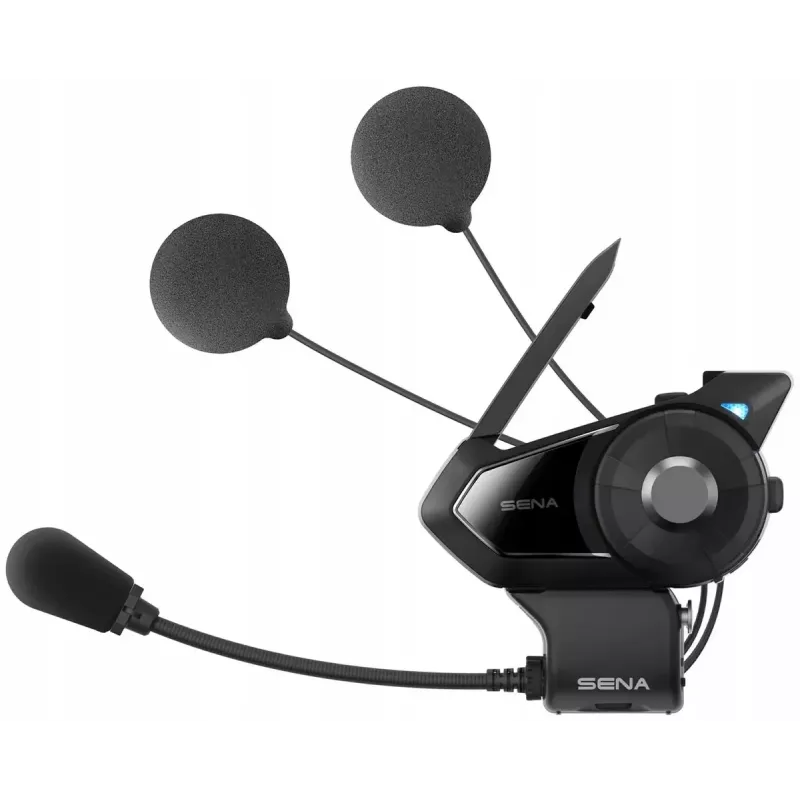 Headset Sena 30K intercomunicador para motociclo 2000 m preto 30K-03