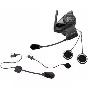 Headset Sena 30K intercomunicador para motociclo 2000 m preto 30K-03