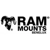 Suporte para telemóvel RAM Mounts X-Grip com fixação ao guiador de motociclo preto