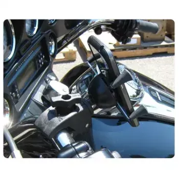 Suporte para telemóvel RAM Mounts X-Grip com base Tough-Claw de perfil baixo
