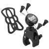 Suporte para telemóvel RAM Mounts X-Grip com base Tough-Claw de perfil baixo