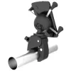 Suporte para telemóvel RAM Mounts X-Grip com base Tough-Claw de perfil baixo