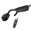 Auscultadores SHOKZ OpenMove sem fios com banda para o pescoço desportivos Bluetooth cinzento