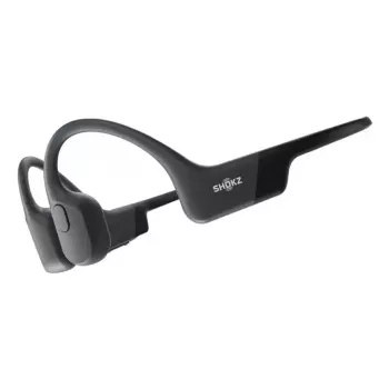 Auscultadores SHOKZ OpenRun sem fios com banda para o pescoço desportivos Bluetooth preto