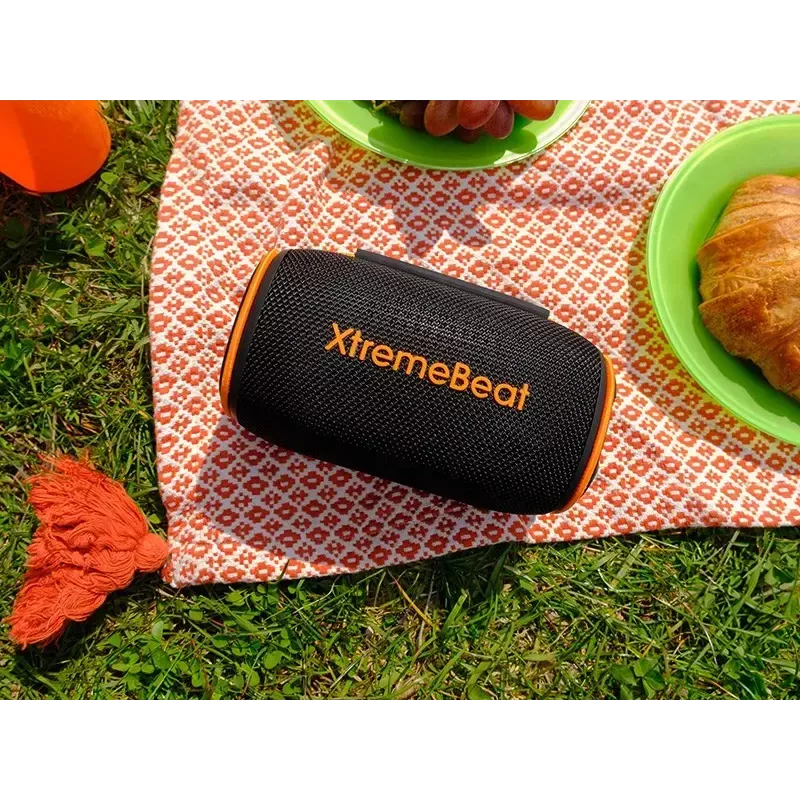 Altifalante portátil estéreo TRACER XtremeBeat TWS — 15 W, IPX6, Bluetooth 5.3, 6 h, AUX/USB, microfone