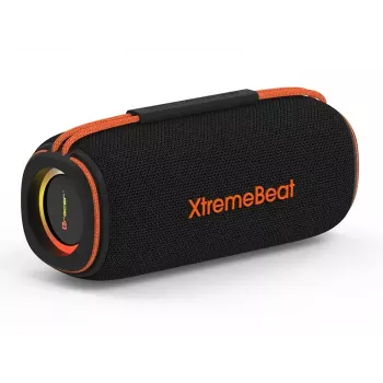 Altifalante portátil estéreo TRACER XtraVox XL TWS BT RGB — 25 W RMS, IPX6, Bluetooth 5.3, AUX, USB-A