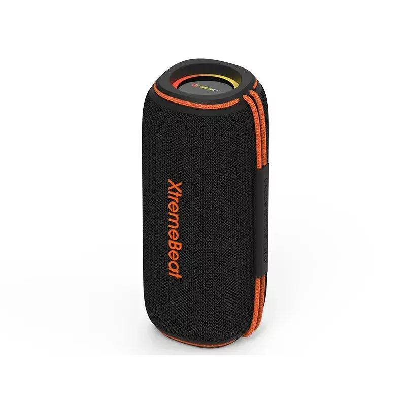 Altifalante portátil estéreo TRACER XtraVox XL TWS BT RGB — 25 W RMS, IPX6, Bluetooth 5.3, AUX, USB-A