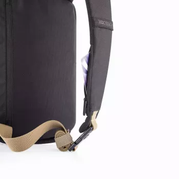 Mochila antifurto XDDESIGN Bobby Sling – preto, repelente à água, bolsas RFID, compartimento para tablet, 4 l, 530 g