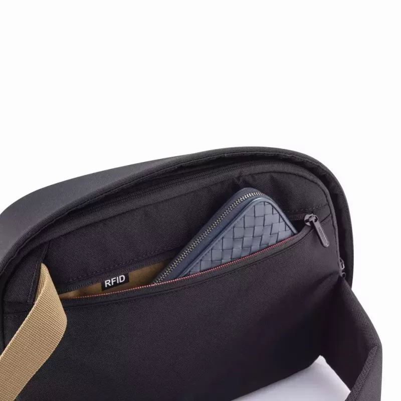 XD Design Bobby Sling P705.781 mochila antirroubo a tiracolo, preta
