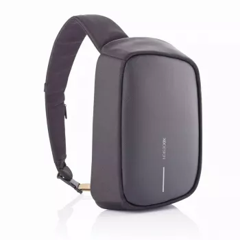 Mochila antifurto XDDESIGN Bobby Sling – preto, repelente à água, bolsas RFID, compartimento para tablet, 4 l, 530 g