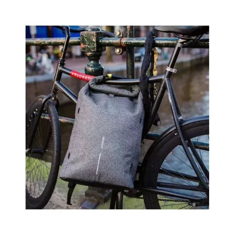 Mochila de lazer XDDESIGN Urban cinzento Fabric — 27 l, repelente à água, compartimento para portátil de 15,6 polegadas, fecho TSA