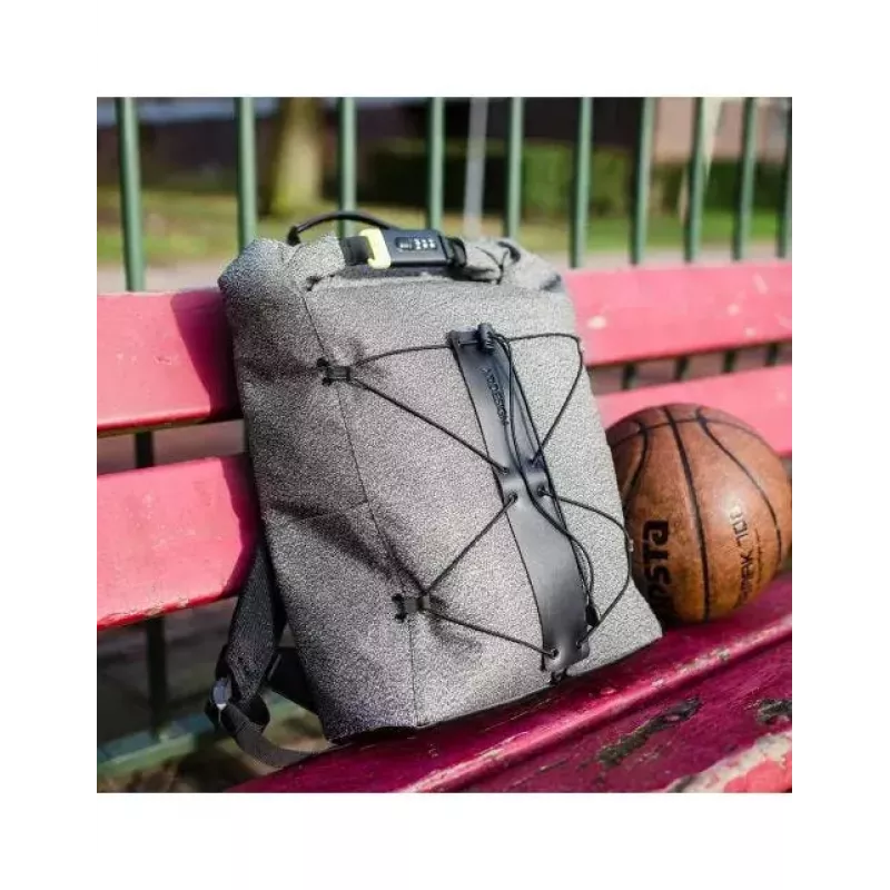 Mochila de lazer XDDESIGN Urban cinzento Fabric — 27 l, repelente à água, compartimento para portátil de 15,6 polegadas, fecho TSA