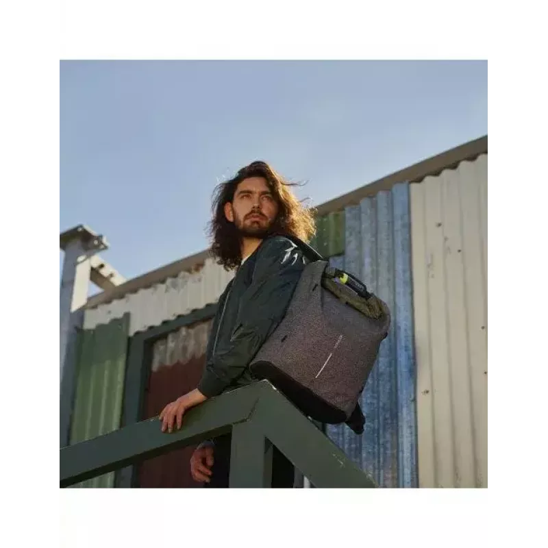 Mochila de lazer XDDESIGN Urban cinzento Fabric — 27 l, repelente à água, compartimento para portátil de 15,6 polegadas, fecho TSA