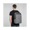 Mochila de lazer XDDESIGN Urban cinzento Fabric — 27 l, repelente à água, compartimento para portátil de 15,6 polegadas, fecho TSA