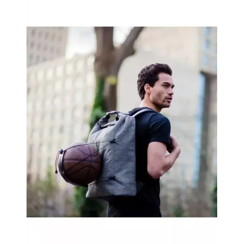 Mochila de lazer XDDESIGN Urban cinzento Fabric — 27 l, repelente à água, compartimento para portátil de 15,6 polegadas, fecho TSA