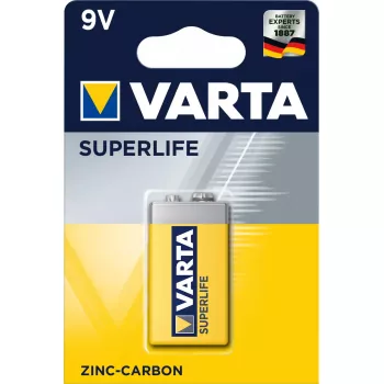 Pilha descartável Varta Superlife 9V
