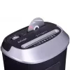 Activejet ASH-1201D destruidora de papel, P-3, 12 folhas, 25 l, fragmentos de 5x38 mm, preto/prateado