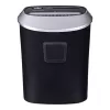 Activejet ASH-1201D destruidora de papel, P-3, 12 folhas, 25 l, fragmentos de 5x38 mm, preto/prateado
