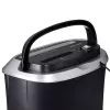 Activejet ASH-1201D destruidora de papel, P-3, 12 folhas, 25 l, fragmentos de 5x38 mm, preto/prateado