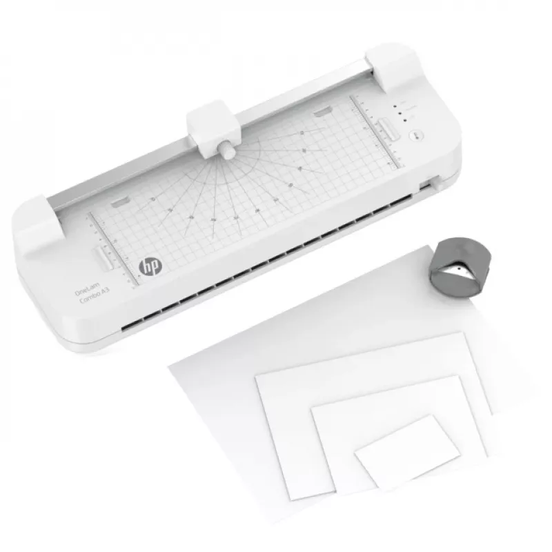 Plastificadora HP OneLam Combo A3 plastificadora a quente 400 mm/min preto